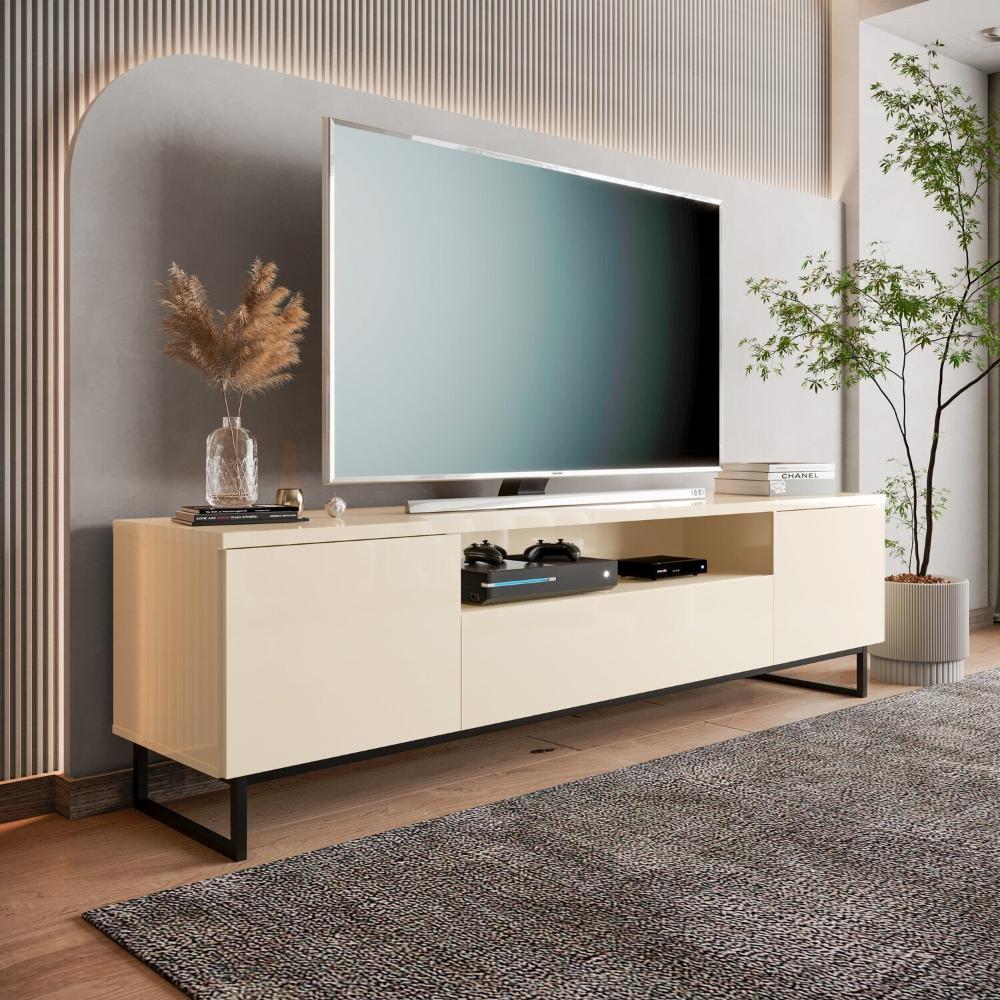 Miniatura Rack para Sala de Estar Austin para Tv até 75 P Off White