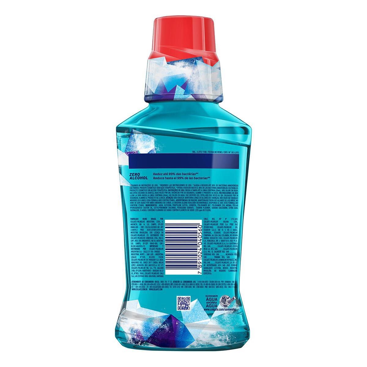 Miniatura Enxaguante Bucal Colgate Plax Ice Fusion Cold Mint 250ml