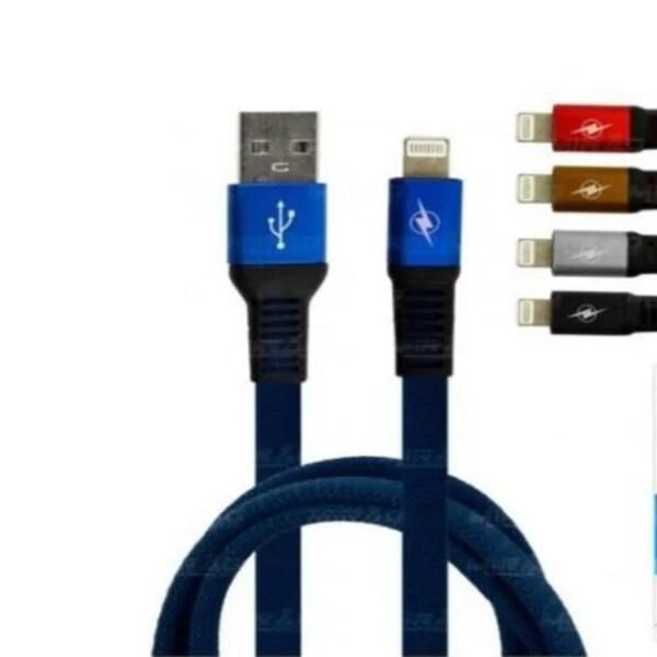 Miniatura Cabo De Dados Usb Lighting 2.4A 1M Car-015