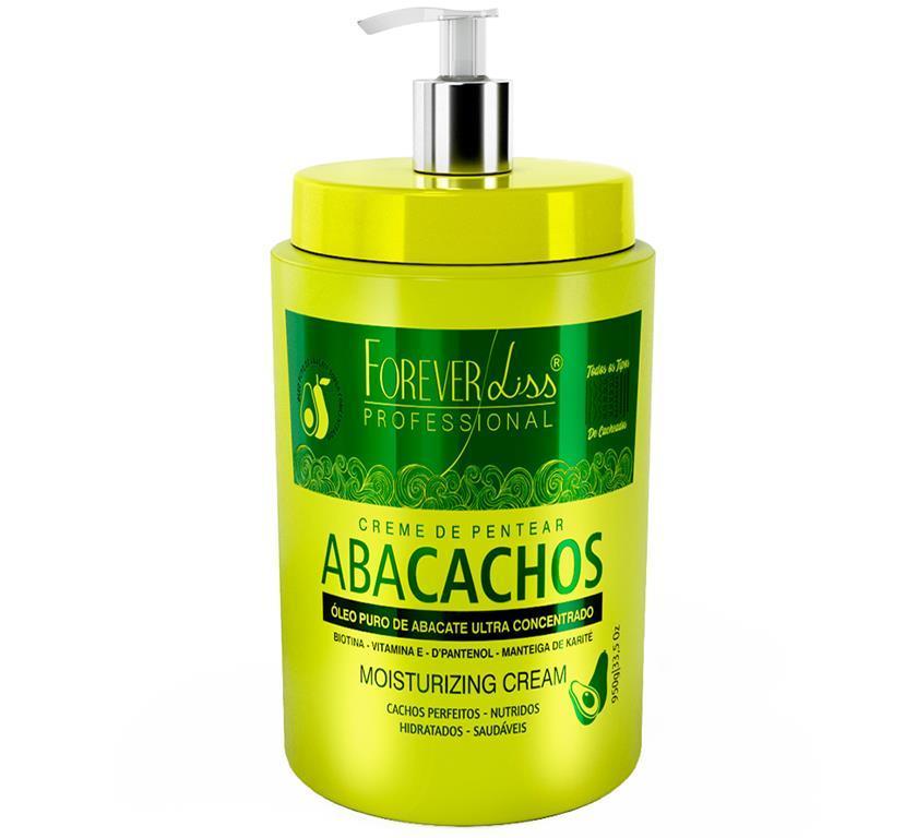 Miniatura Kit Forever Liss Abacachos Shampoo + Máscara + Leave-In 950G
