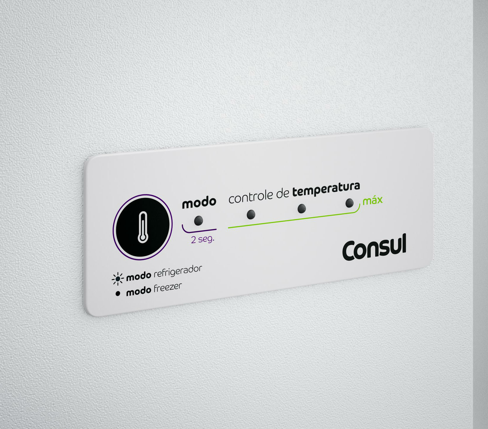Miniatura Freezer Horizontal Consul CHB53CB 2 Portas Branco - 534L 220V