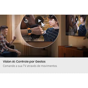 Smart TV Samsung 50” 4K QLED Ultra QN50Q7FAAGXZD Vision AI Xbox Cloud Gaming Controle por Gestos