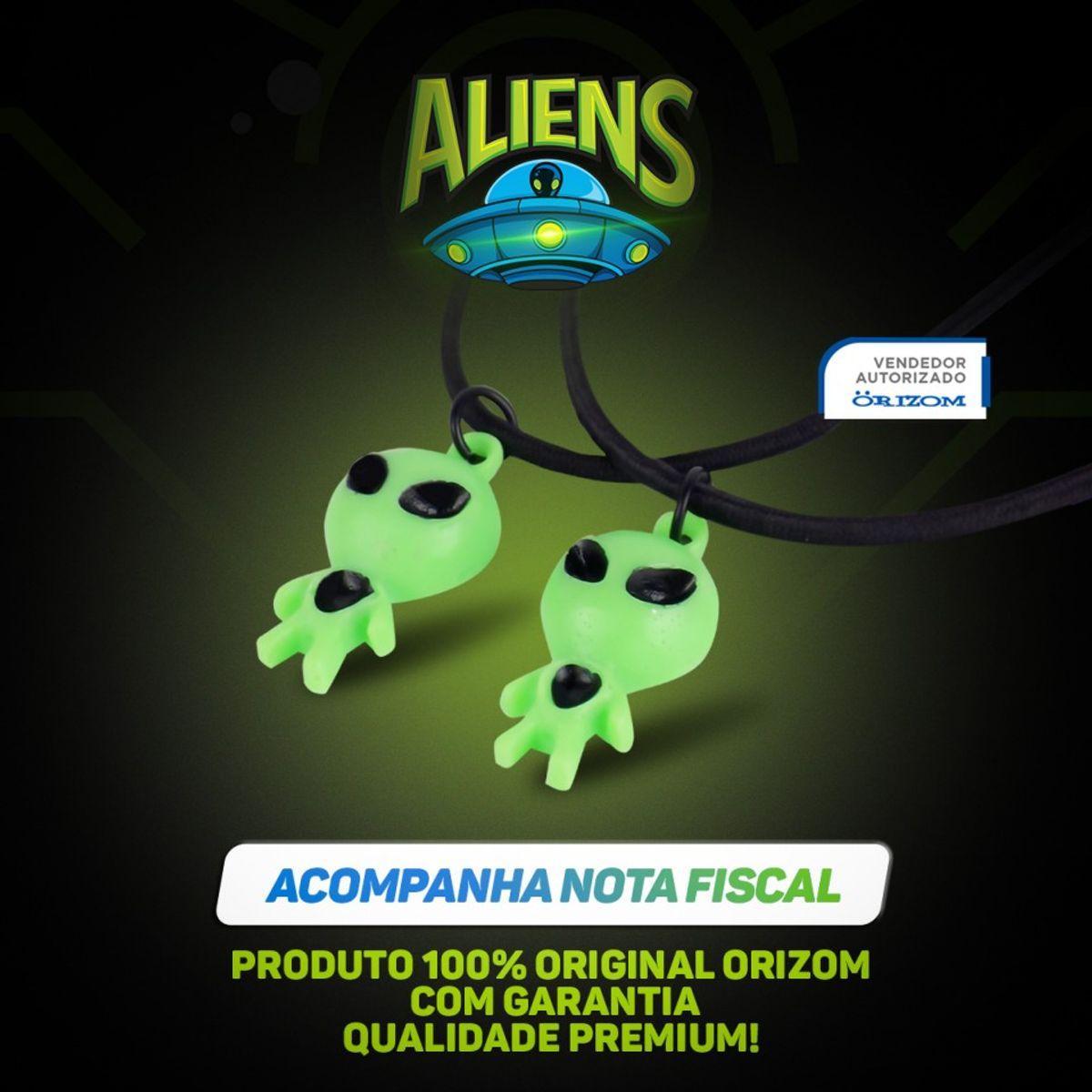 Miniatura Kit 2 Colares Amigos Best Friend + Pingente Et Alien Brilha