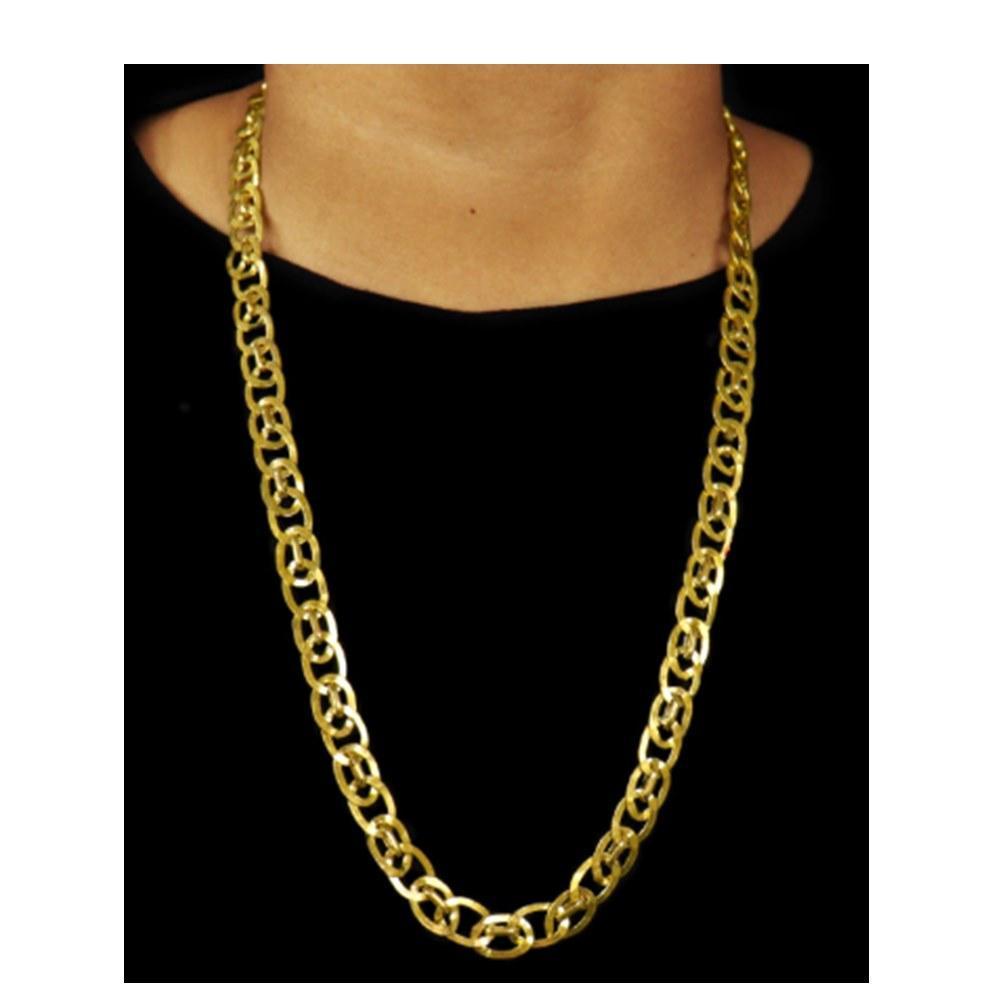 Miniatura Cordão Corrente Elo Inglês 10Mm