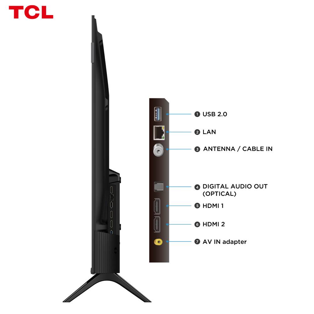 Miniatura Smart TV TCL 40 Polegadas Full HD QLED S5K WiFi Bluetooth Google TV 2 HDMI HDR10 Dolby Audio 40S5K