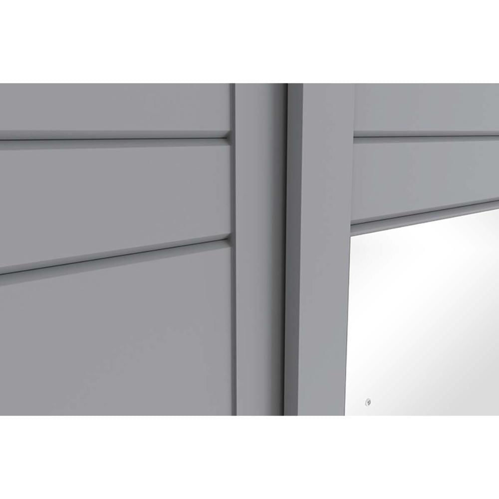 Miniatura Guarda Roupas 2 Portas De Correr (1 C- Espelho) E 3 Gavetas Verg Branco - Henn