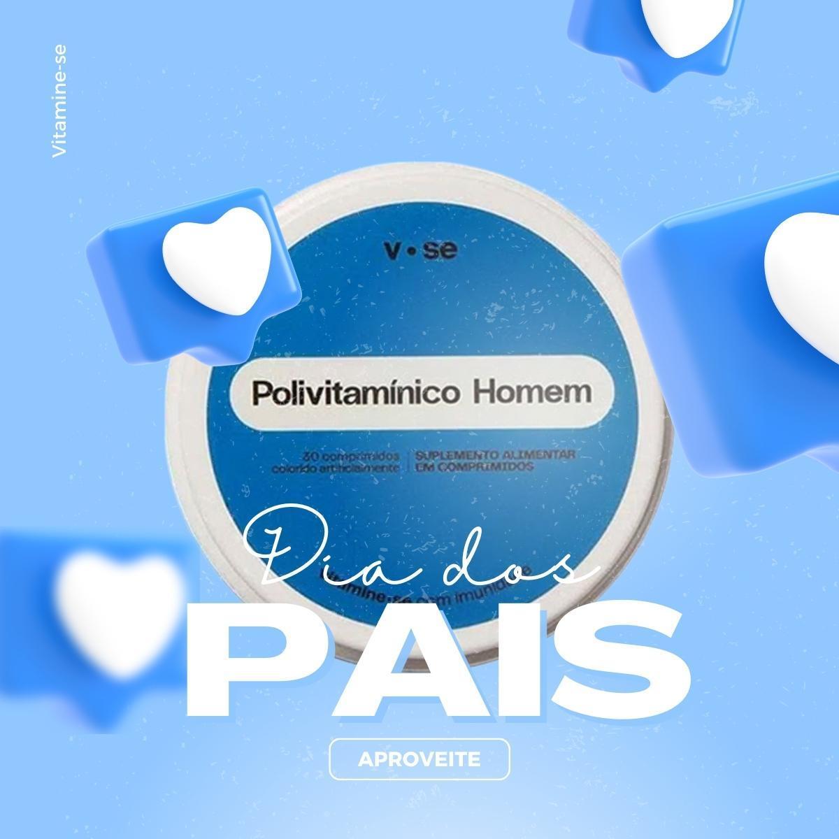 Miniatura Kit 3 Suplementos Alimentares Vitamine-Se Saúde Masculina