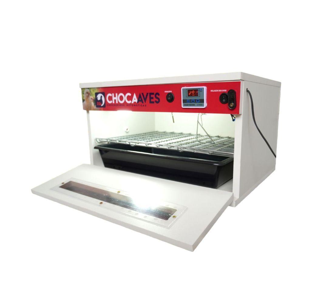 Miniatura Chocadeira 100% Automática, 60 Ovos Com Ovoscópio, 110Volts