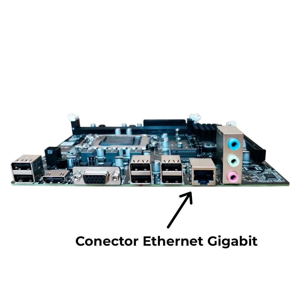 Miniatura Placa Mãe Goldentec Gt-H61 M.2 Para Intel 1155 Ddr3