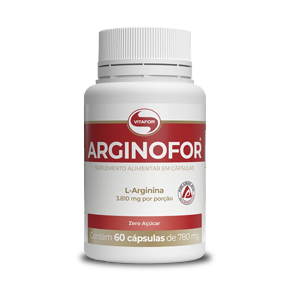 Miniatura Kit 2 Arginofor L Arginina Vitafor 60 Cápsulas
