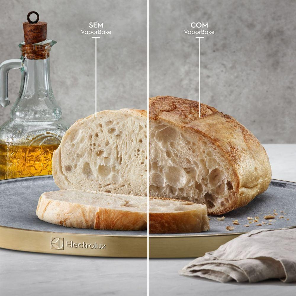 Fogão Electrolux FE4DC com Forno Duplo PerfectCook360 4 Queimadores Cinza 110V