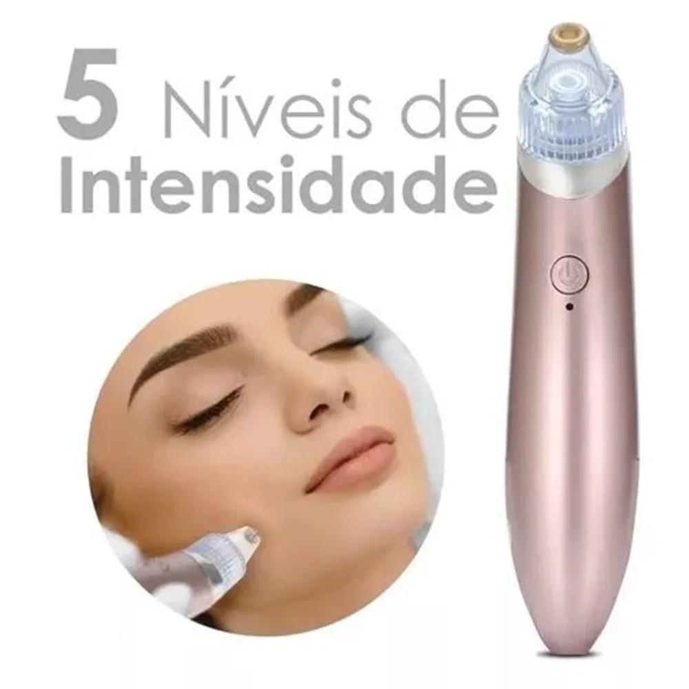 Aparelho Dermoabrasão Sucção Tira E Remove Cravos E Espinhas
