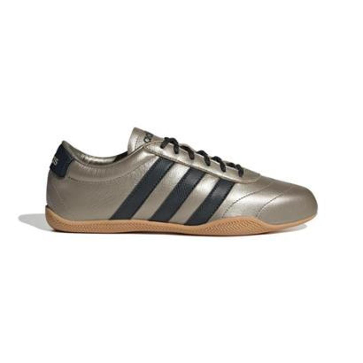Miniatura Tênis Adidas Grand Court LO Feminino Dourado+Preto - 34
