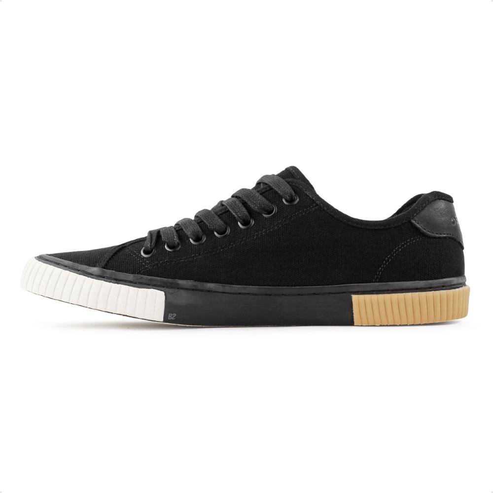 Miniatura Tênis Osklen Canvas Triple Sole Masculino Preto / Bege - 39
