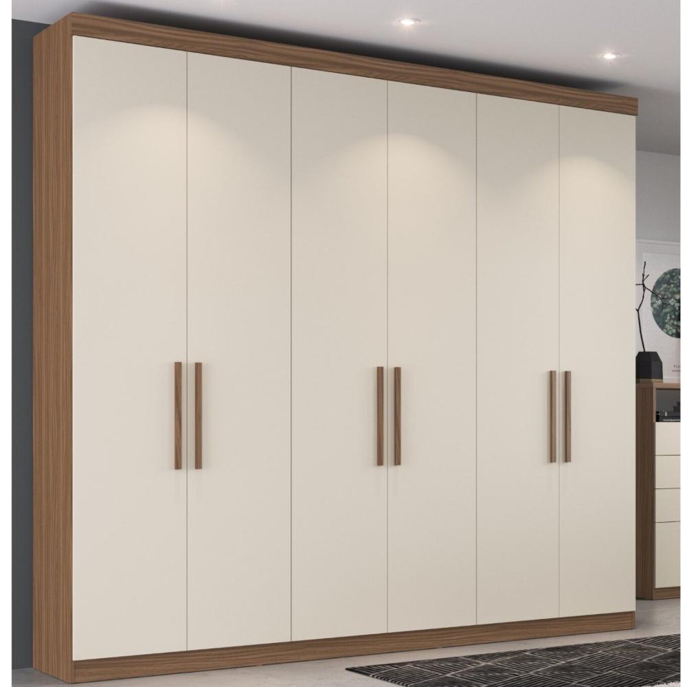 Guarda Roupa Casal 6 Portas Bélgica