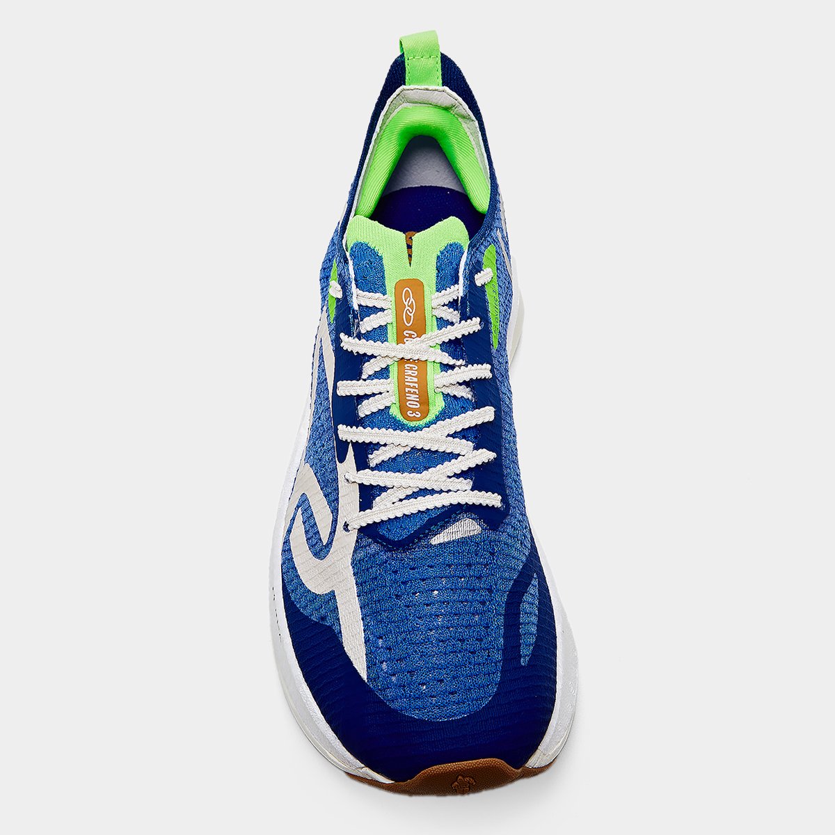 Miniatura Tênis Olympikus Corre Grafeno 3 Azul Royal+Verde - 36