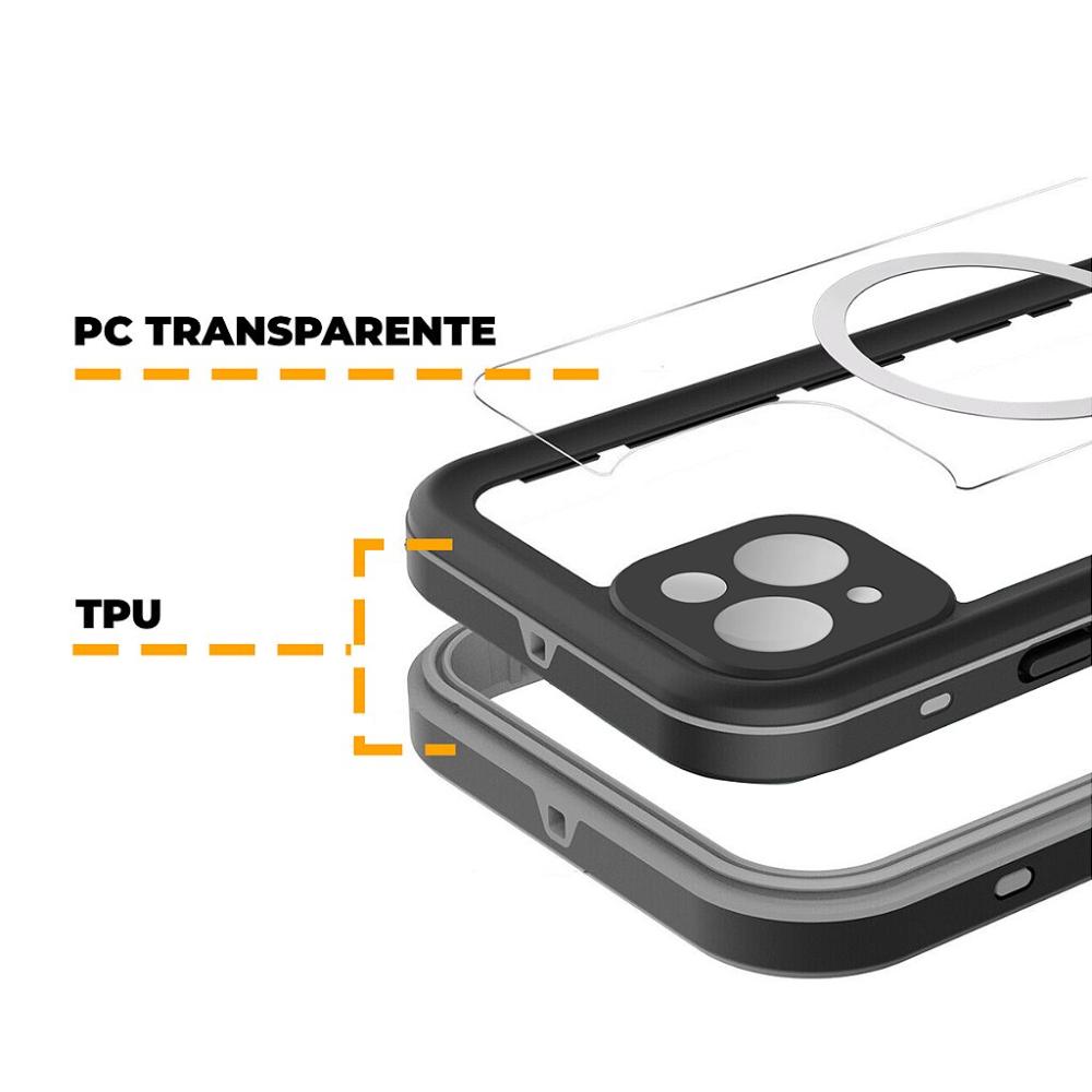 Miniatura Capa à Prova d'água Nautical para iPhone 15 - Gshield