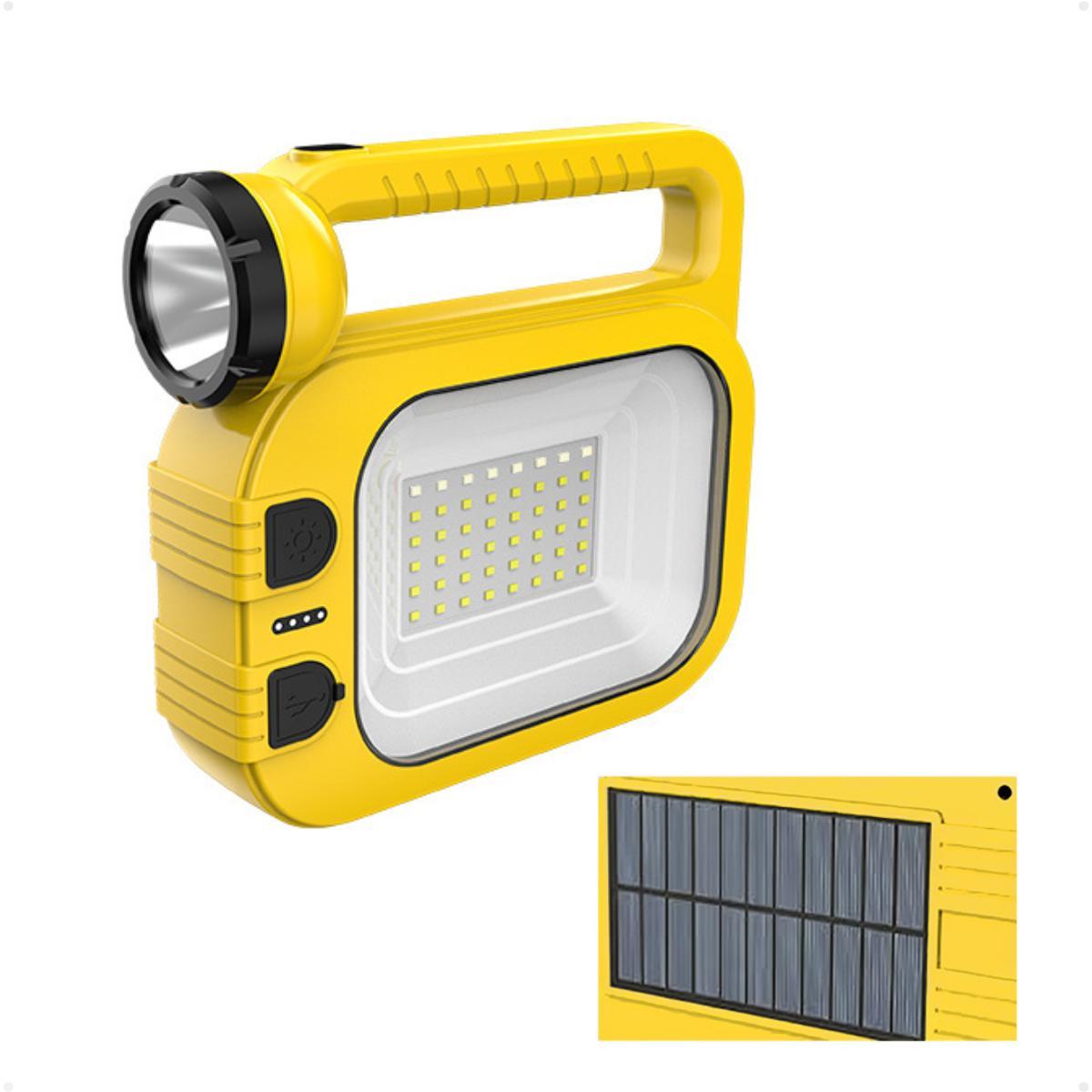 Miniatura Lanterna Taschibra Led Hudson Solar Ip44 Regarregavel