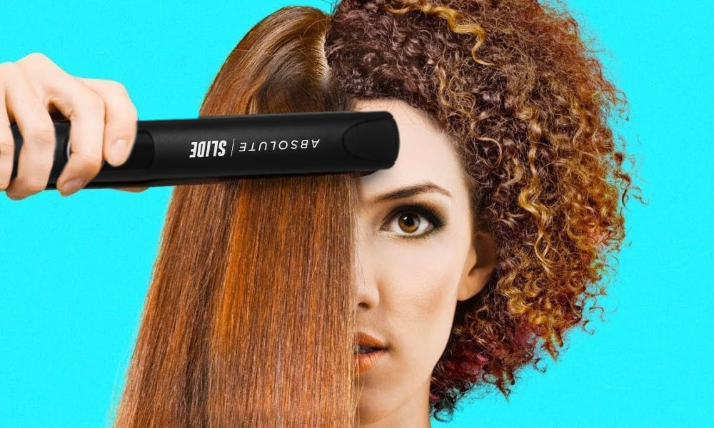 Miniatura Prancha Gama barber series absolute slide - bivolt