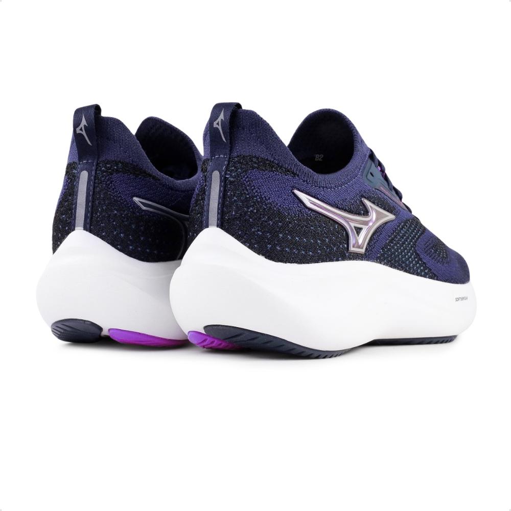 Miniatura Tênis Mizuno Oracle Feminino Marinho / Roxo - 34