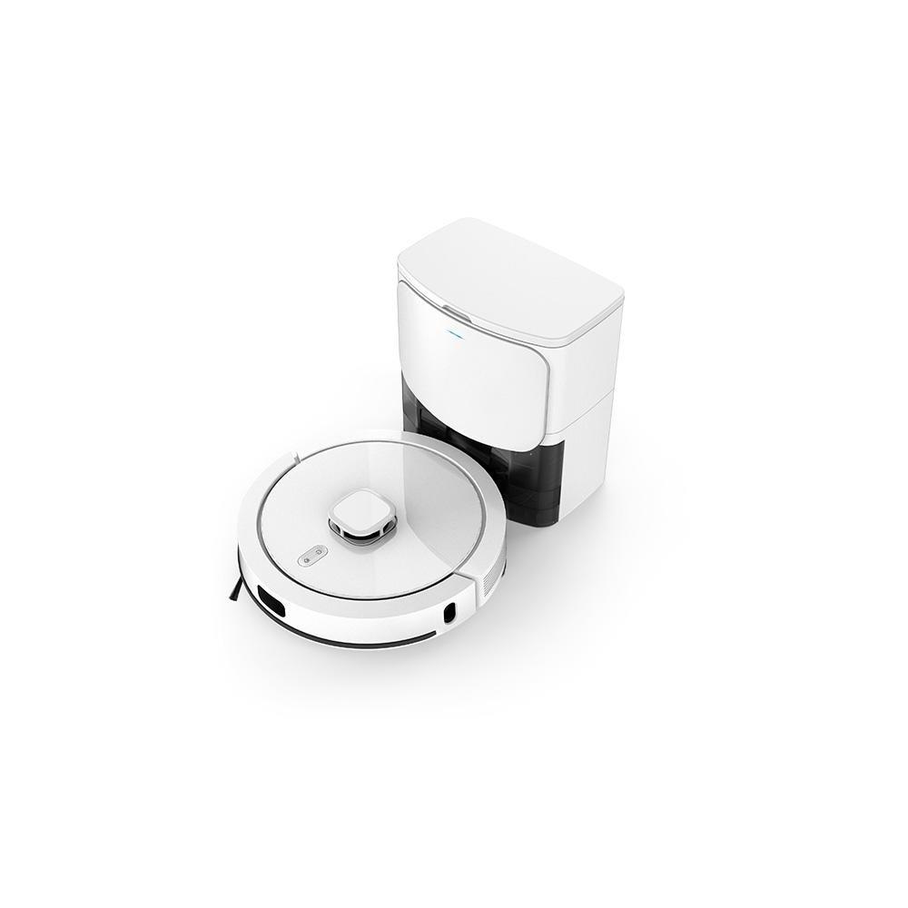 Robô Aspirador e Passa Pano KABUM! smart 900 - 5 Modos de Limpeza, Base 2 em 1, Mapeamento 3D - 127v - Branco - KBSF011