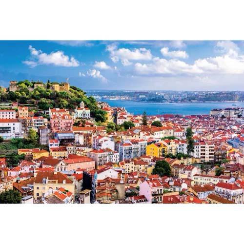 Miniatura Quebra Cabeça Portugal 1000 Peças Premium 54X74Cm 138261