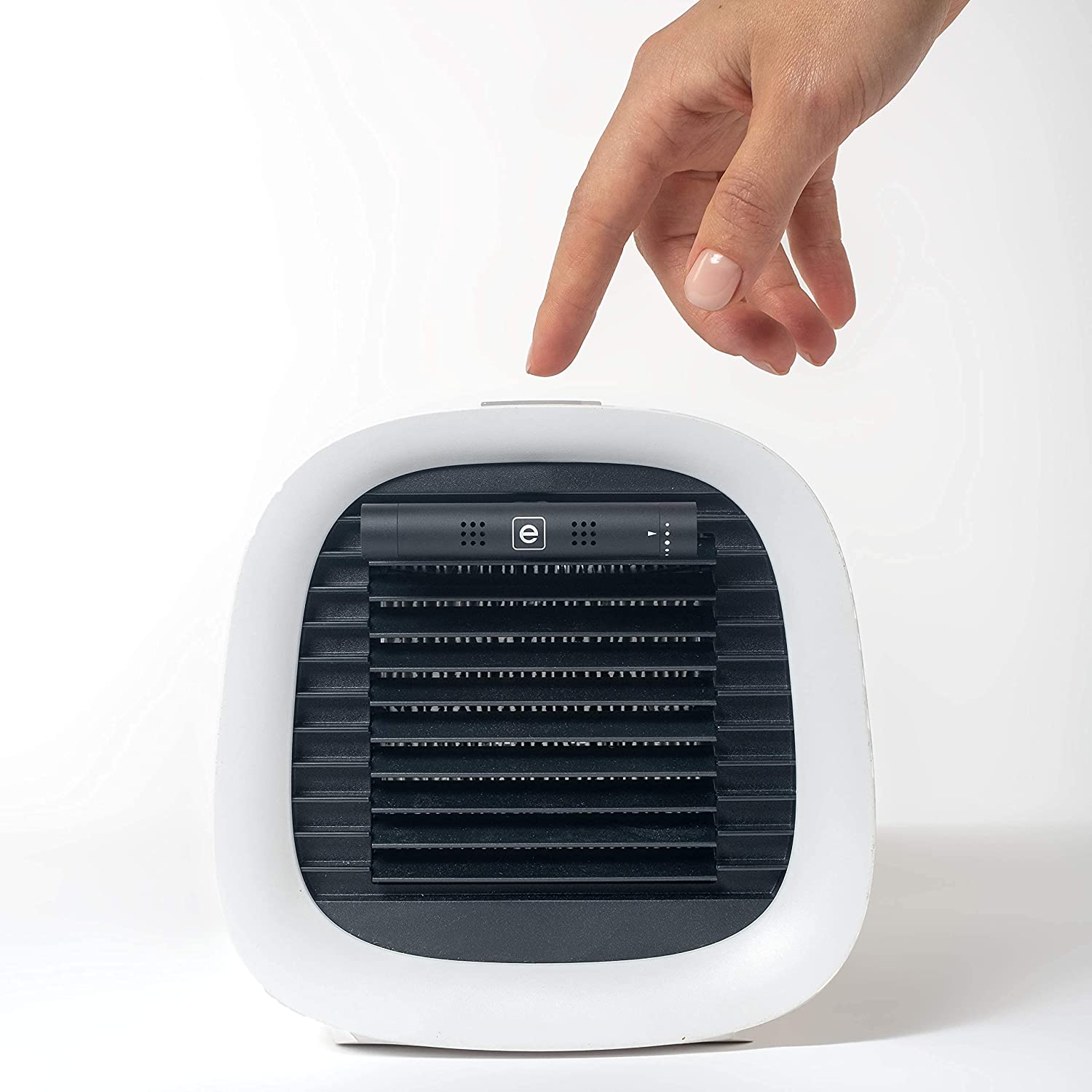 Evapolar evaCHILL Portable Conditioner Small Personal Evaporative Air Cooler and Humidifier Fan Mini AC medium Opaque White
