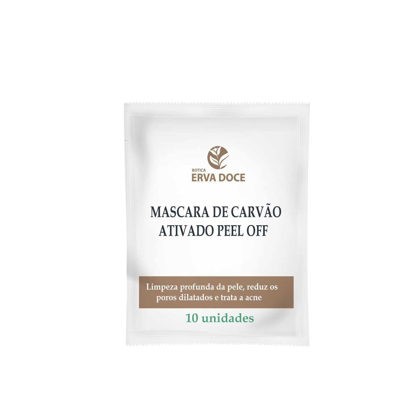 Miniatura Mascara De Carvao Ativado Peel Off 10 Unidades