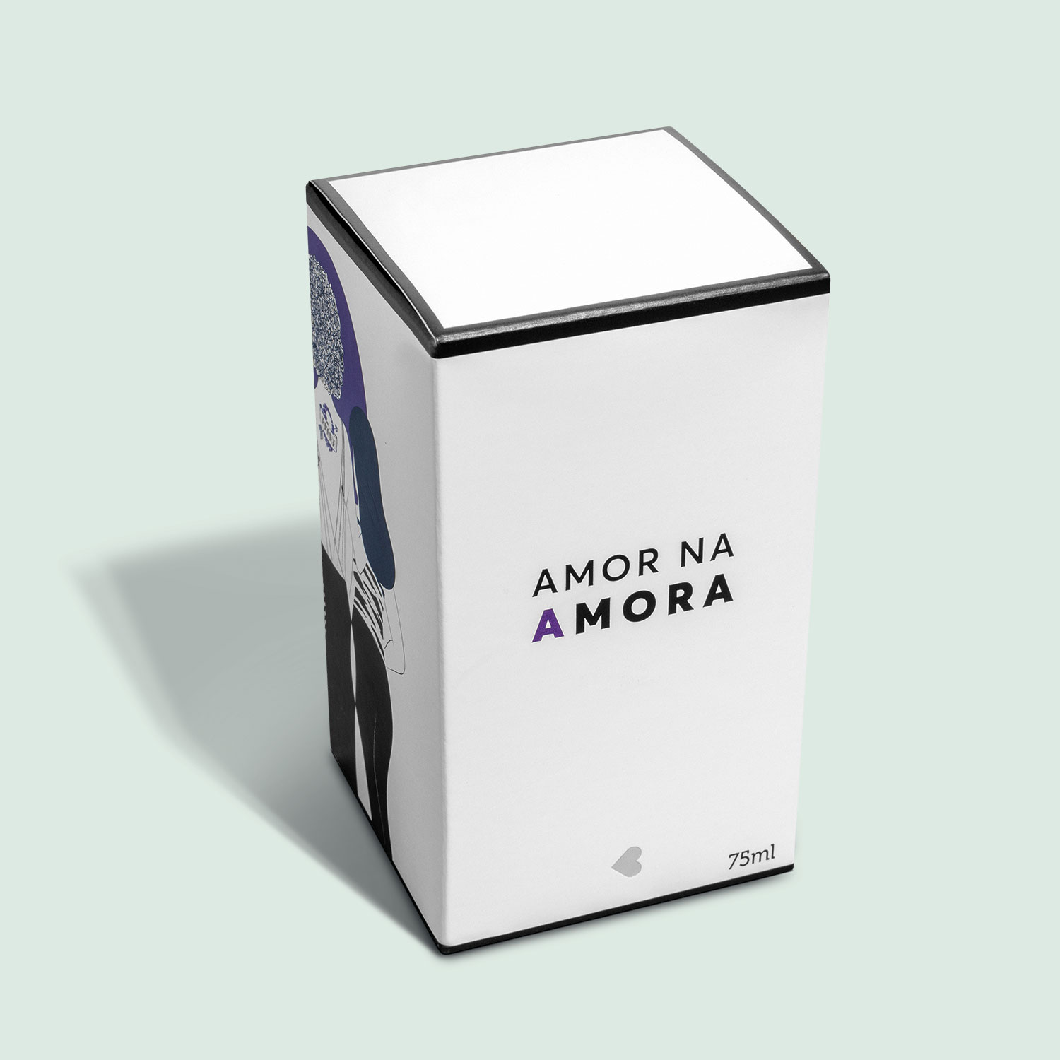 Miniatura Amor na Amora Desodorante Colônia 75ml