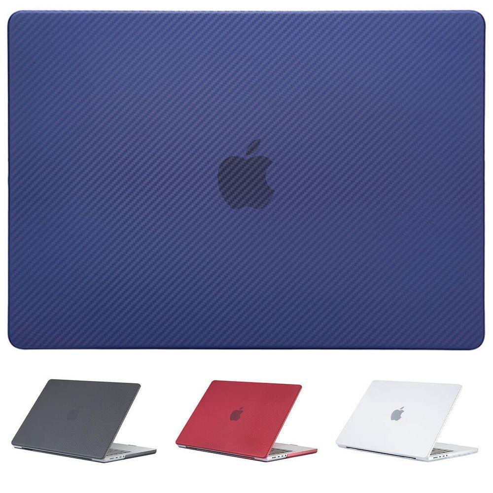 Capa Fibra De Carbono Macbook Pro 13.3 Pol A2251 A2289 A2338 azul