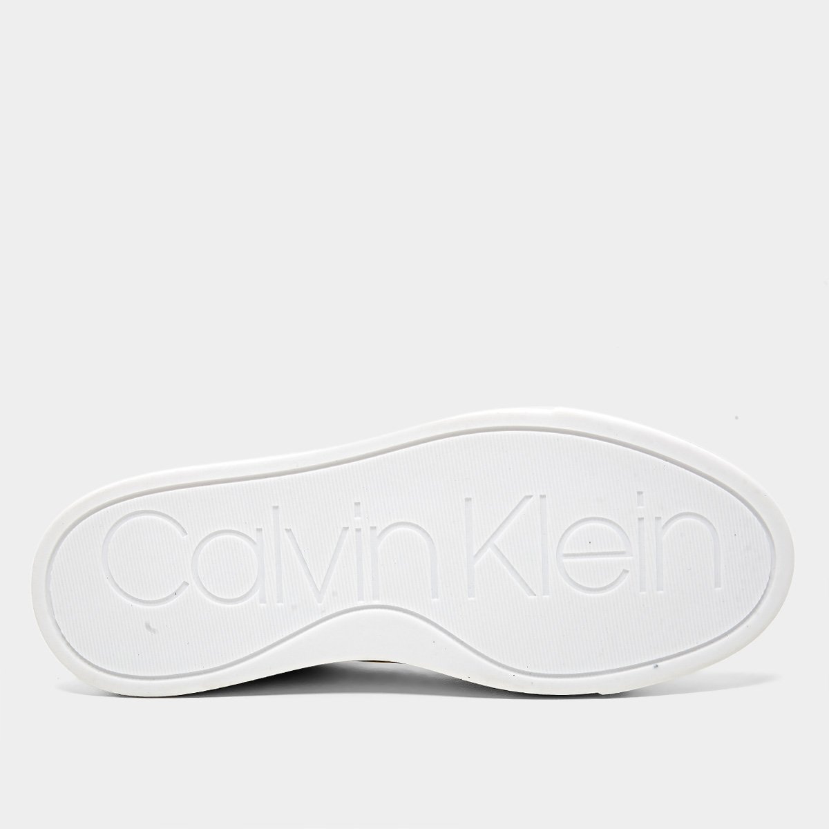 Miniatura Tênis Couro Calvin Klein Feminino Branco - 34