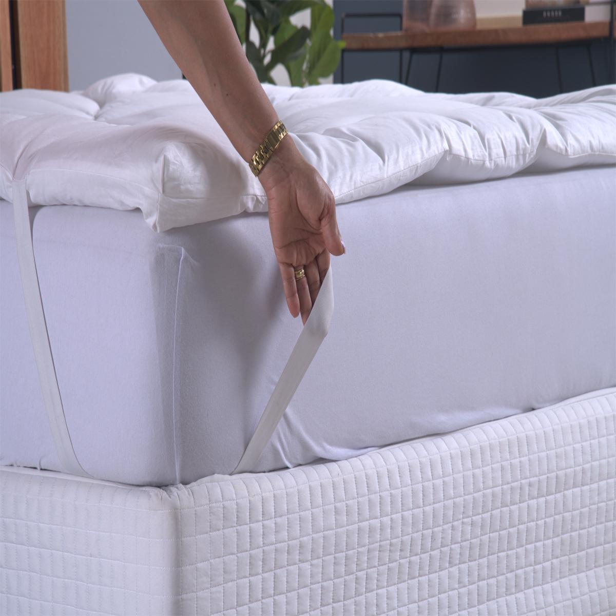 Miniatura Pillow Top Extra Macio Colchão Casal Padrão 1,38 X 1,88 Até