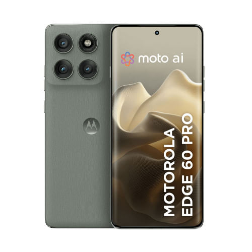Miniatura Smartphone Motorola Edge 60 PRO 5G 512GB 24GB 12GB RAM+12GBTela Quad-Curve moto AI 50MP Sony Câmera IP68 + IP69 Cinza