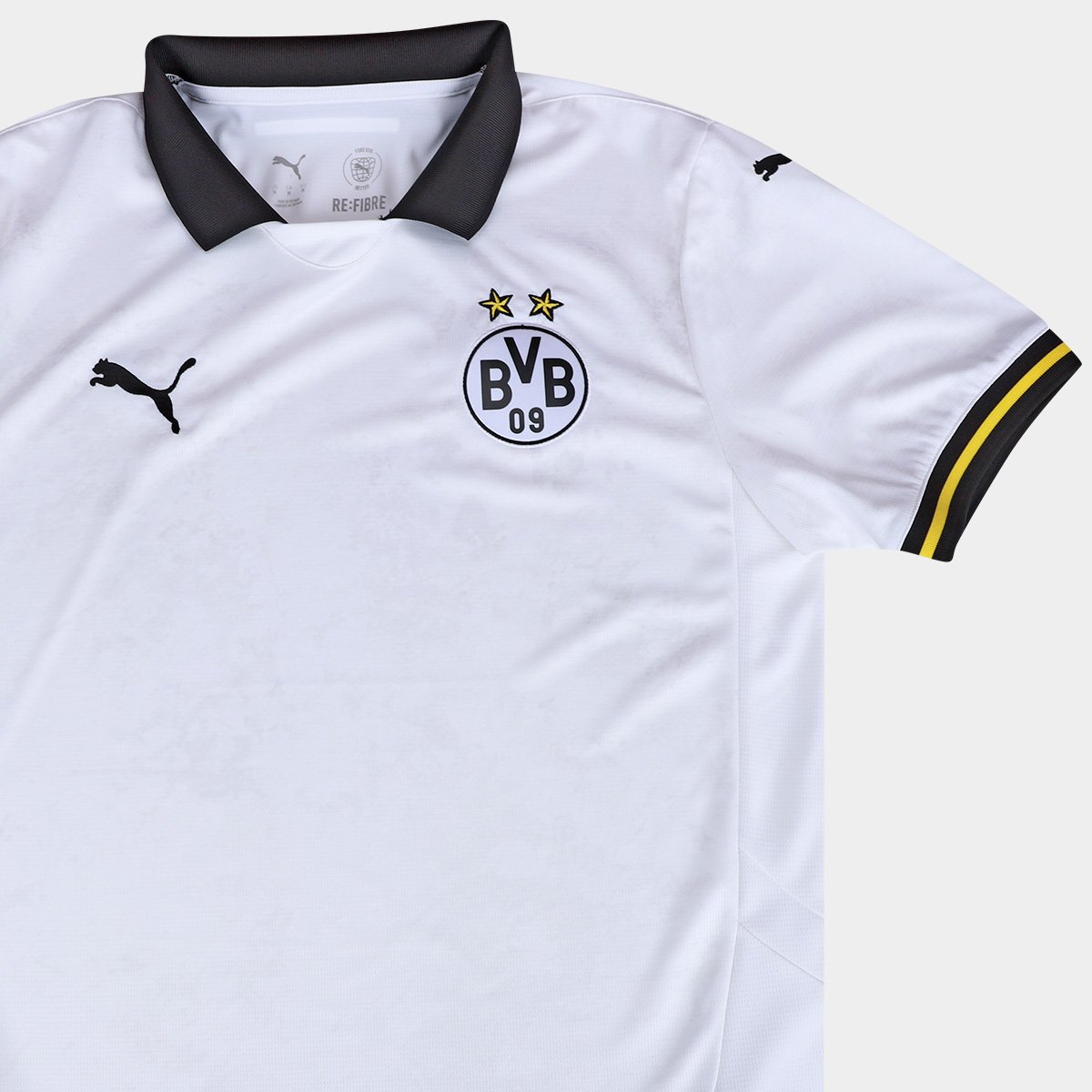 Camisa Borussia Dortmund Third 25/26 s/n Torcedor Puma Masculina Branco - EGG
