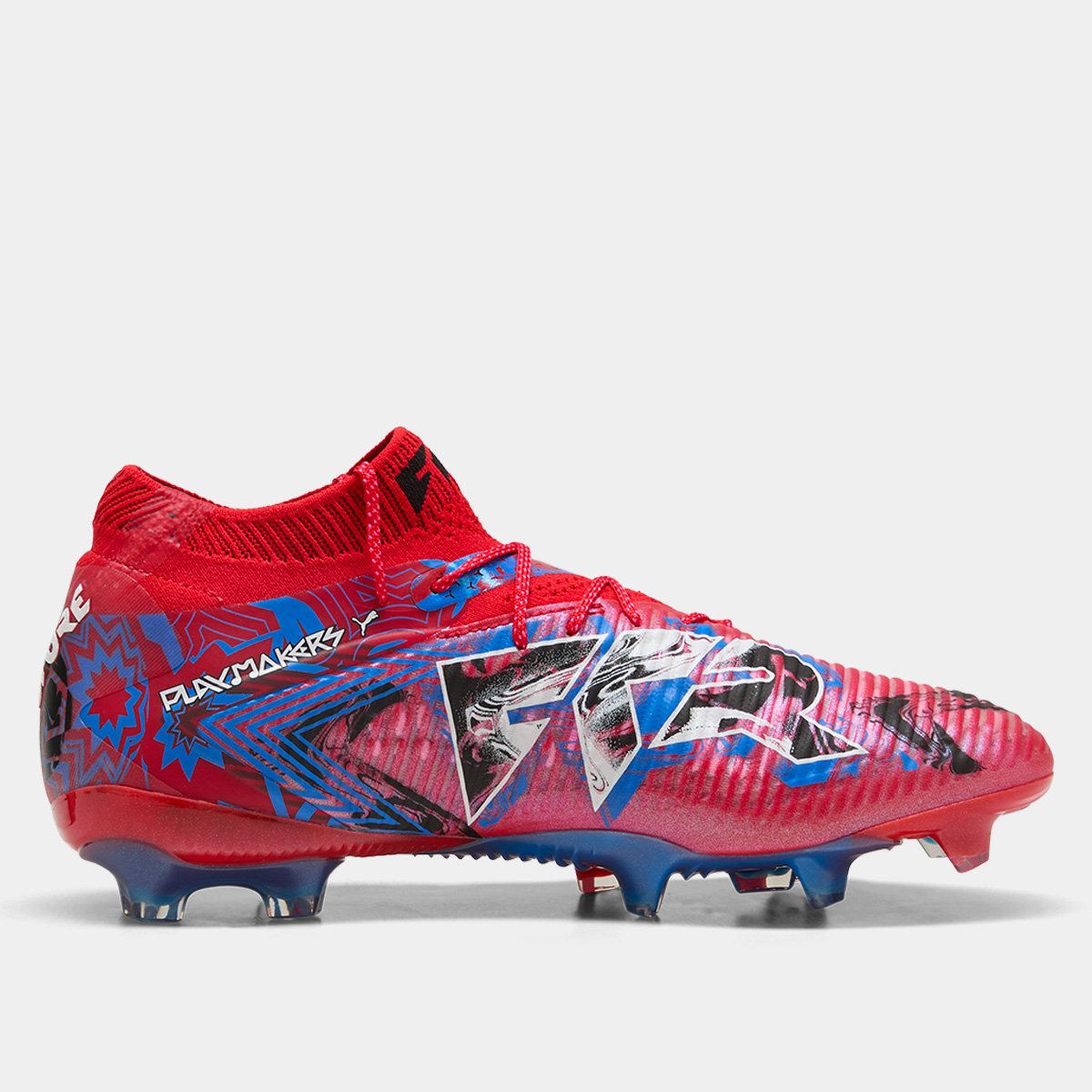 Miniatura Chuteira Campo Puma Future 8 Ultimate Playmakers Unissex Vermelho - 37