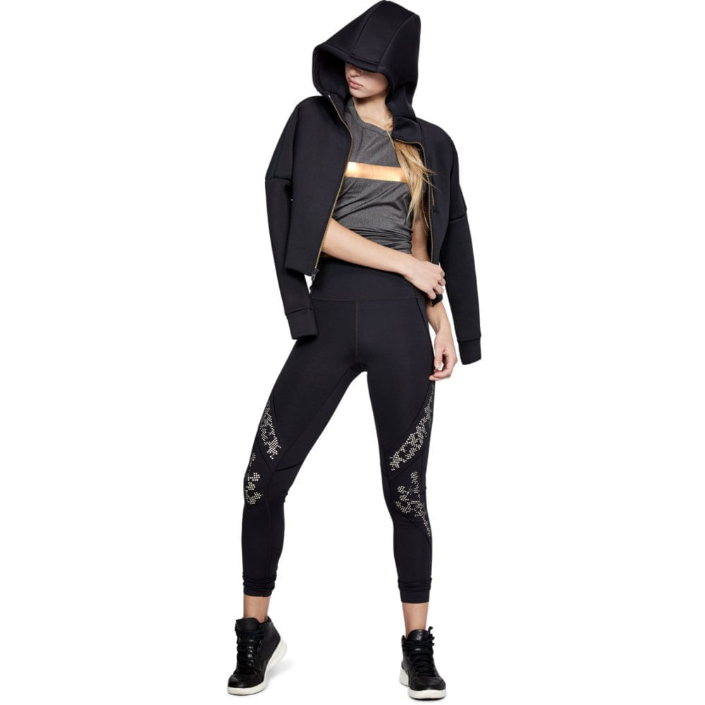 Miniatura Regata de Treino Feminina Under Armour Perpetual Muscle Cinza - G