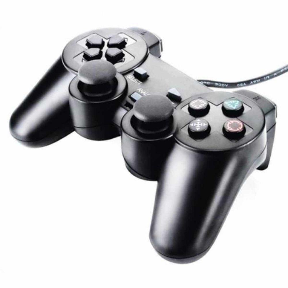 Miniatura Controle Para Playstation 2 PS2 Dualshock Fio Analógico