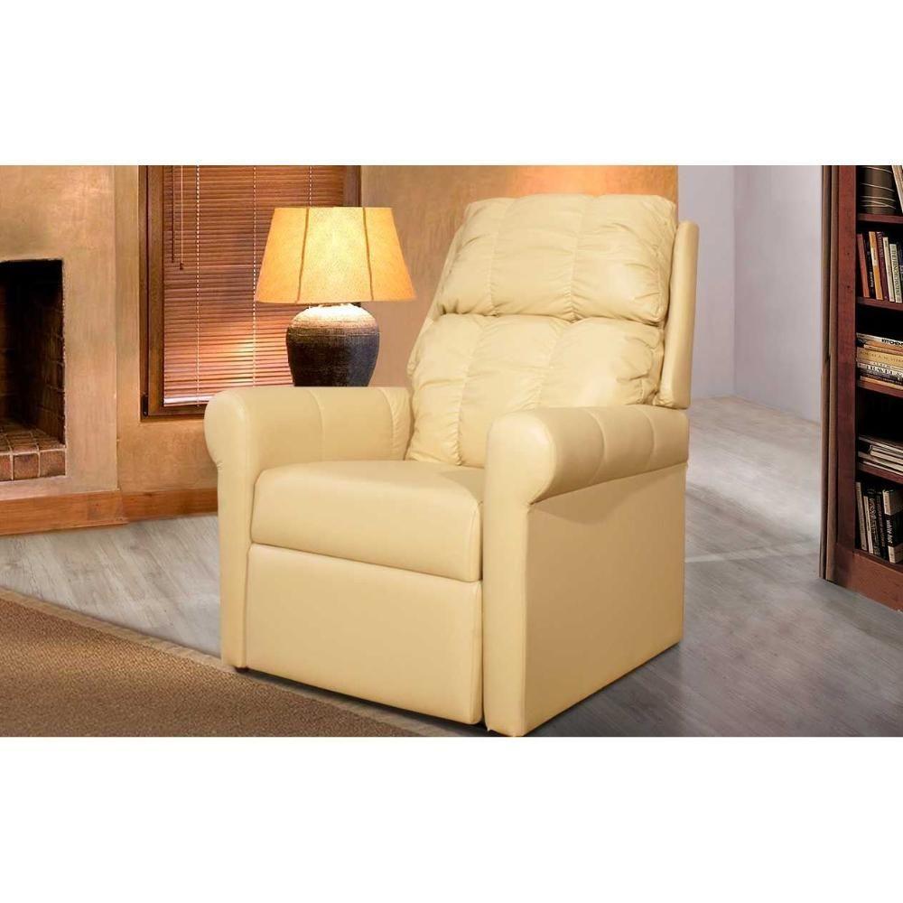 Miniatura Poltrona Do Papai Reclinável Mh1216 Two Way Courano Creme - Herval
