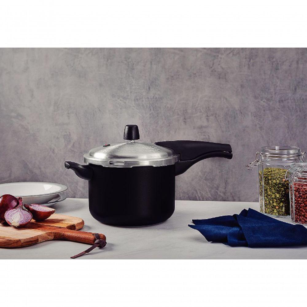 Miniatura Panela De Pressao Tramontina 4.5l Ultra Duravel - Preta
