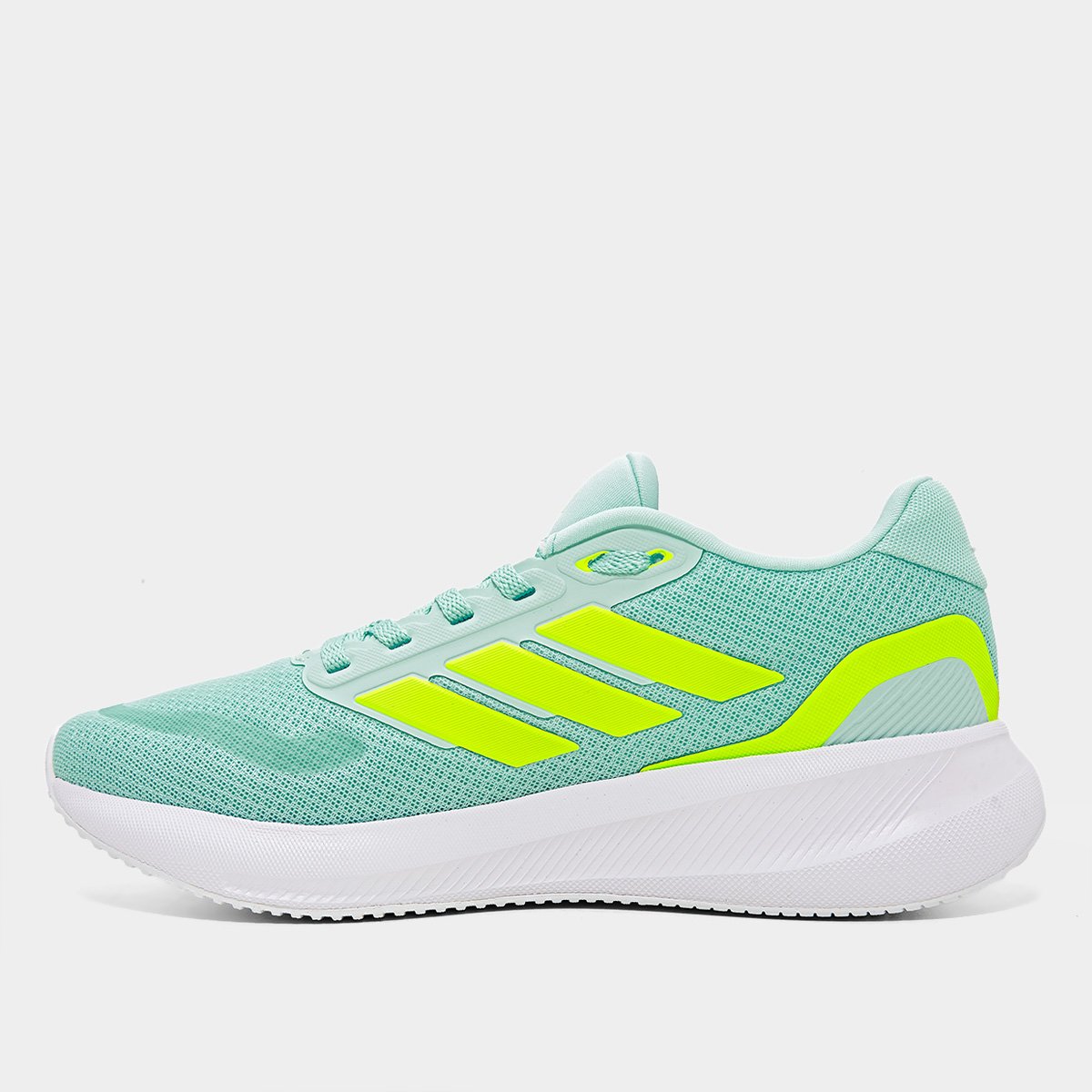 Miniatura Tênis Adidas Runfalcon 5 Feminino Azul Turquesa - 34