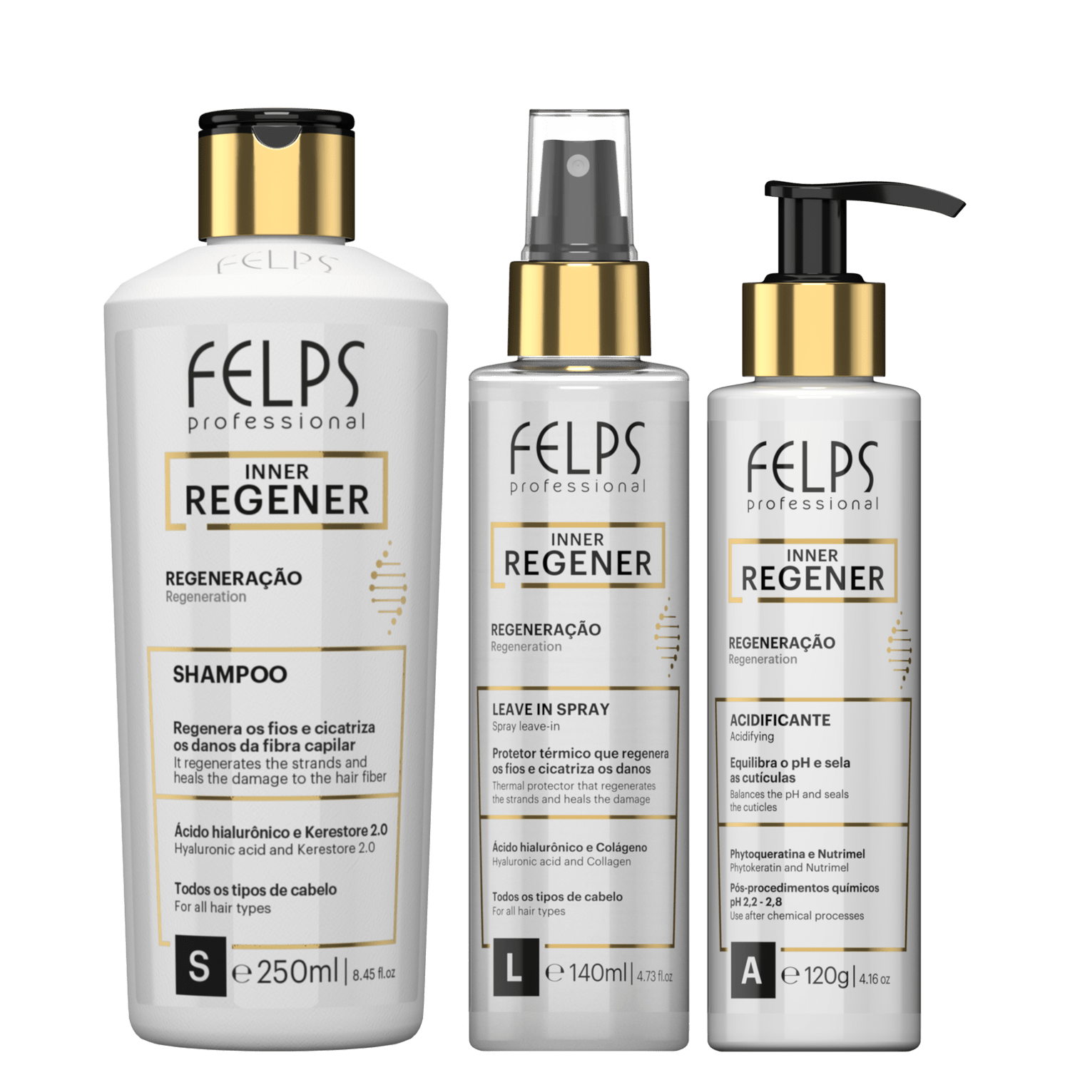 Miniatura Kit Felps Professional Inner Regener Tree (3 Produtos)