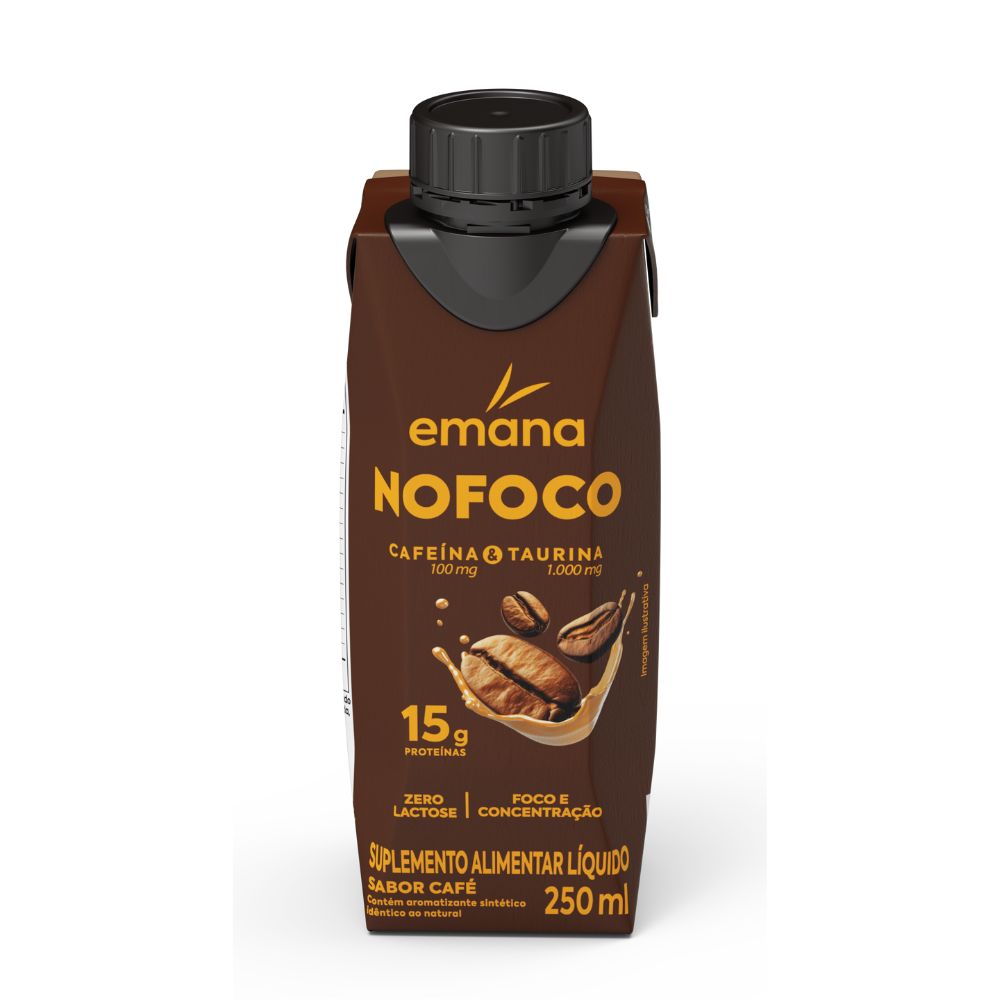 Miniatura Emana NoFoco 15g de Proteína sabor Café 250ml