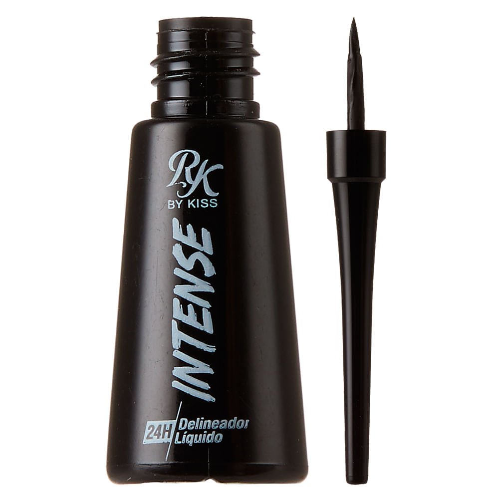 Miniatura Delineador Líquido RK by Kiss - Intense Preto