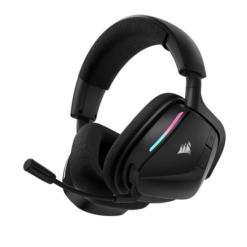 Miniatura Headset Gamer Sem Fio Corsair Void Wireless V2, RGB, Bluetooth, Dolby Atmos, Carbon - CA-9011379-WW