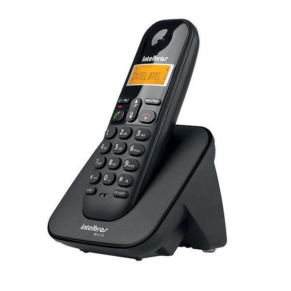 Miniatura Aparelho Telefone Fixo Sem Fio Digital Preto Bina Intelbras Homologação: 17441802041