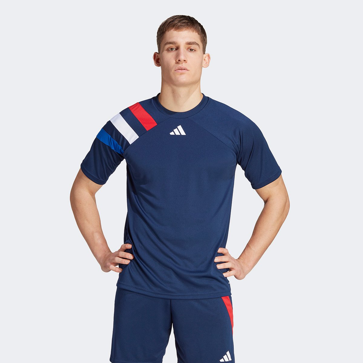 Miniatura Camisa Adidas Fortore 23 Masculina Azul Navy - G
