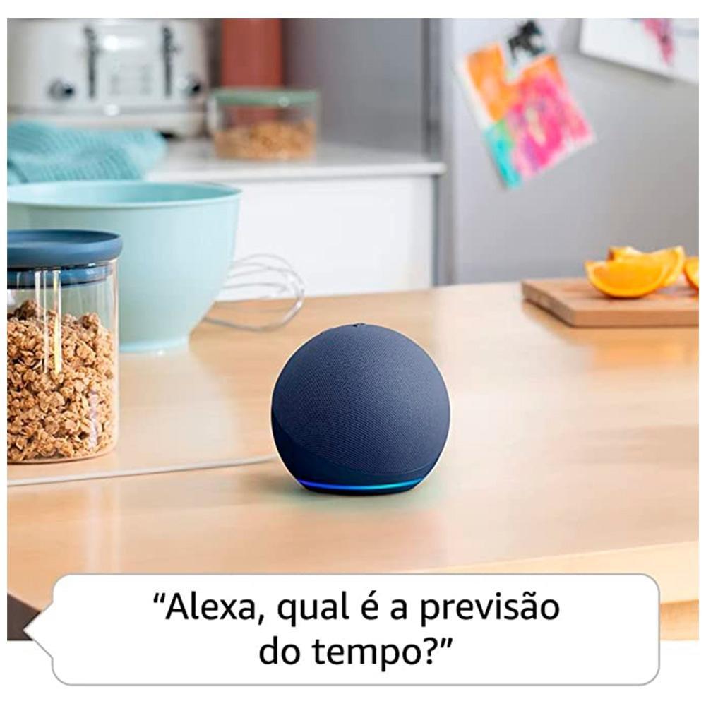 Echo Dot 5ª geração Amazon, com Alexa, Smart Speaker, Branco - B09B8XVSDP