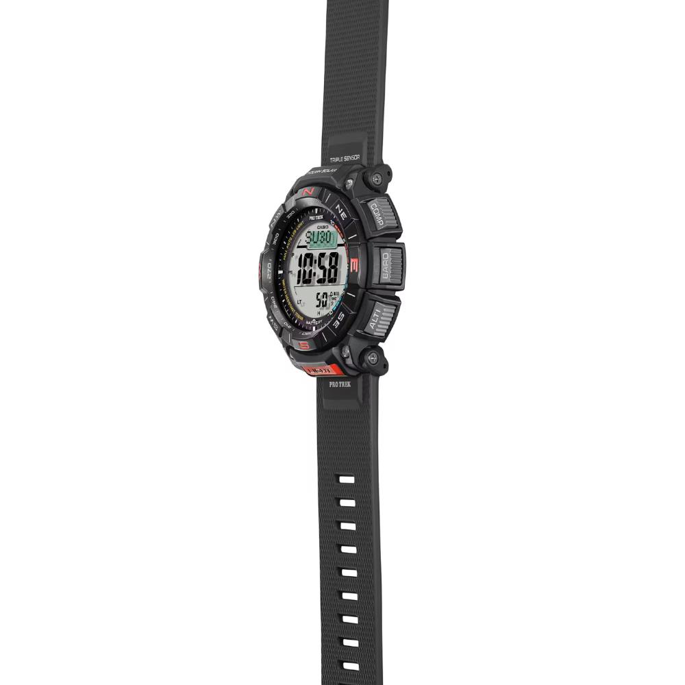 Miniatura Relógio Casio Pro Trek PRG-340-1DR Preto