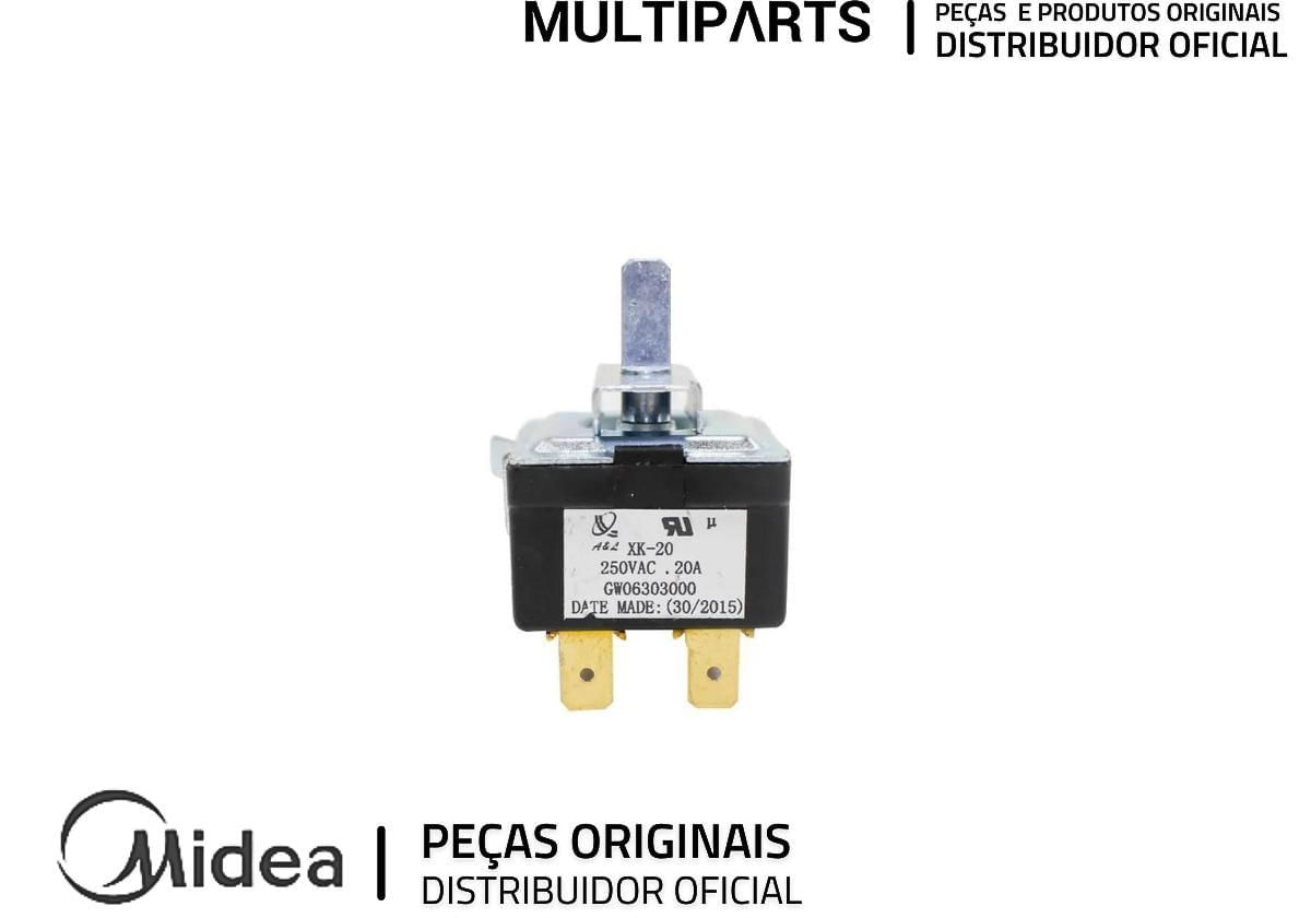 Miniatura Chave Seletora Gw06303000 Acj Springer Silentia