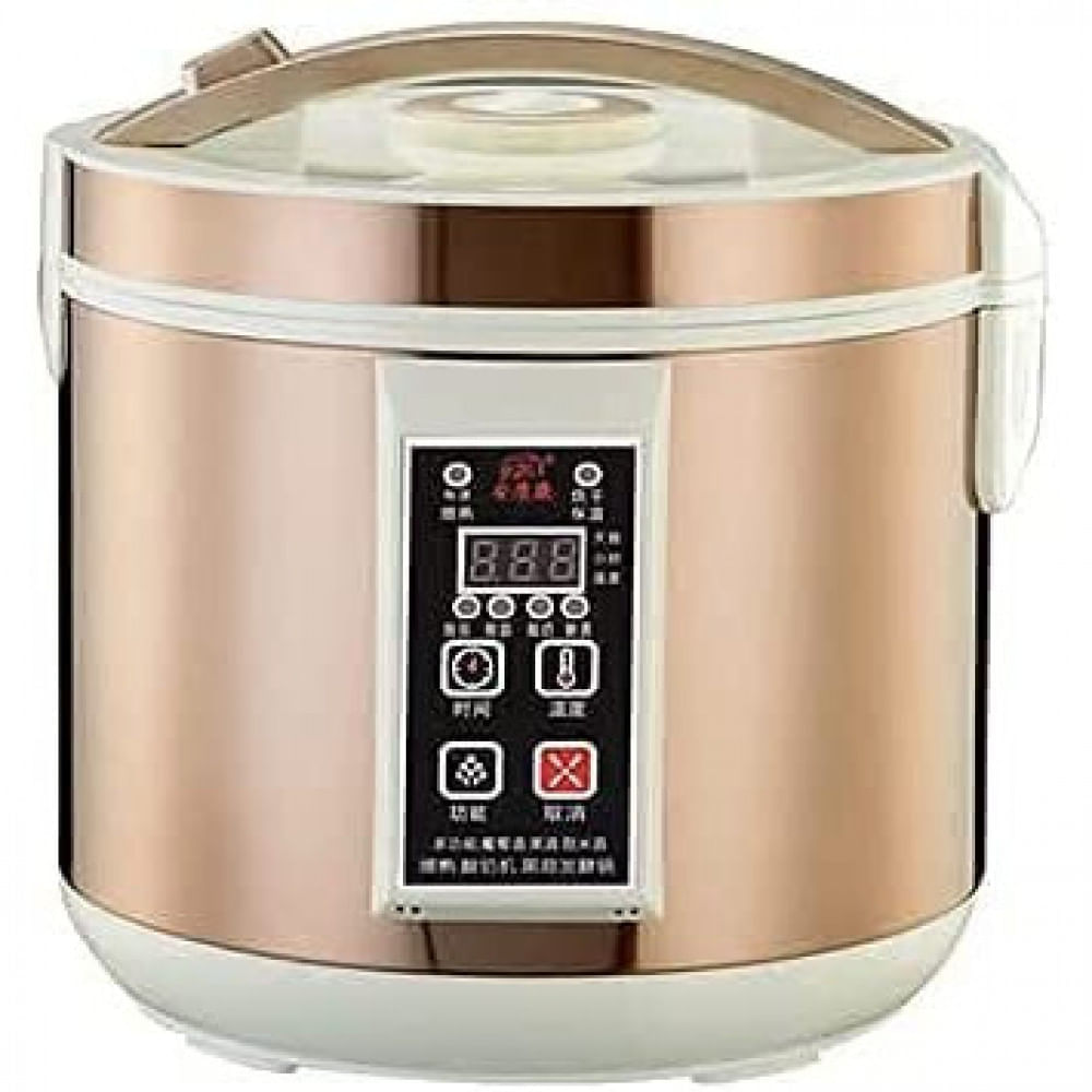 Black Garlic Máquina Fermentadora Automática 6L para P roduzir Alho Negro 110V Dourada